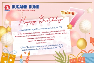 DUCANH BOND hân hoan tổ chức chúc mừng sinh nhật cán bộ công nhân viên tháng 07.2025